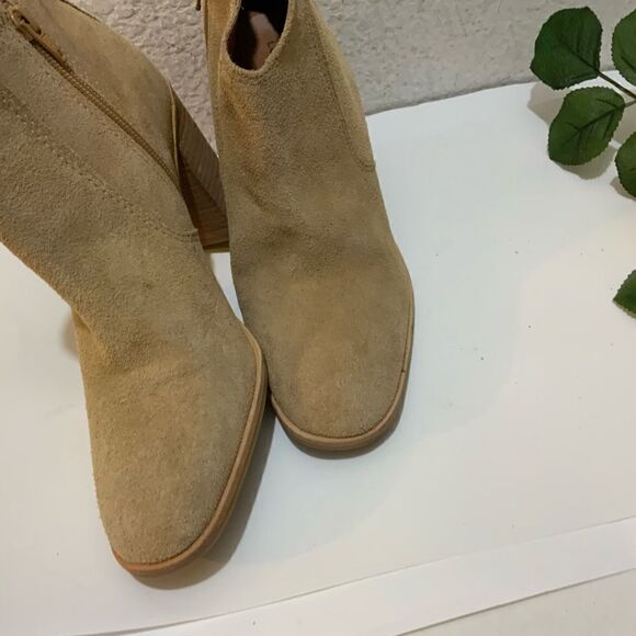Lucky Brand Pellyon Western Bootie Slate Tan Size 8.5M - Picture 11 of 11